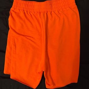 Orange shorts